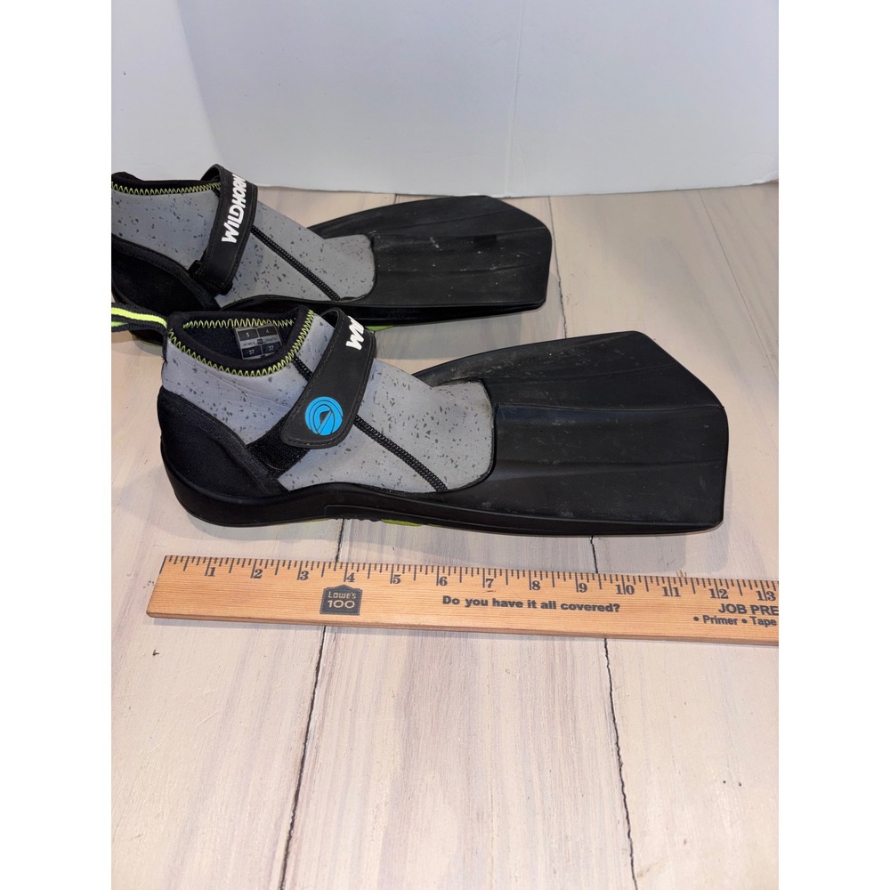 WildHorn Outfitters Topside Hydro Snorkel Fins Flippers Women 7 Youth 5 Walk - Picture 9 of 10